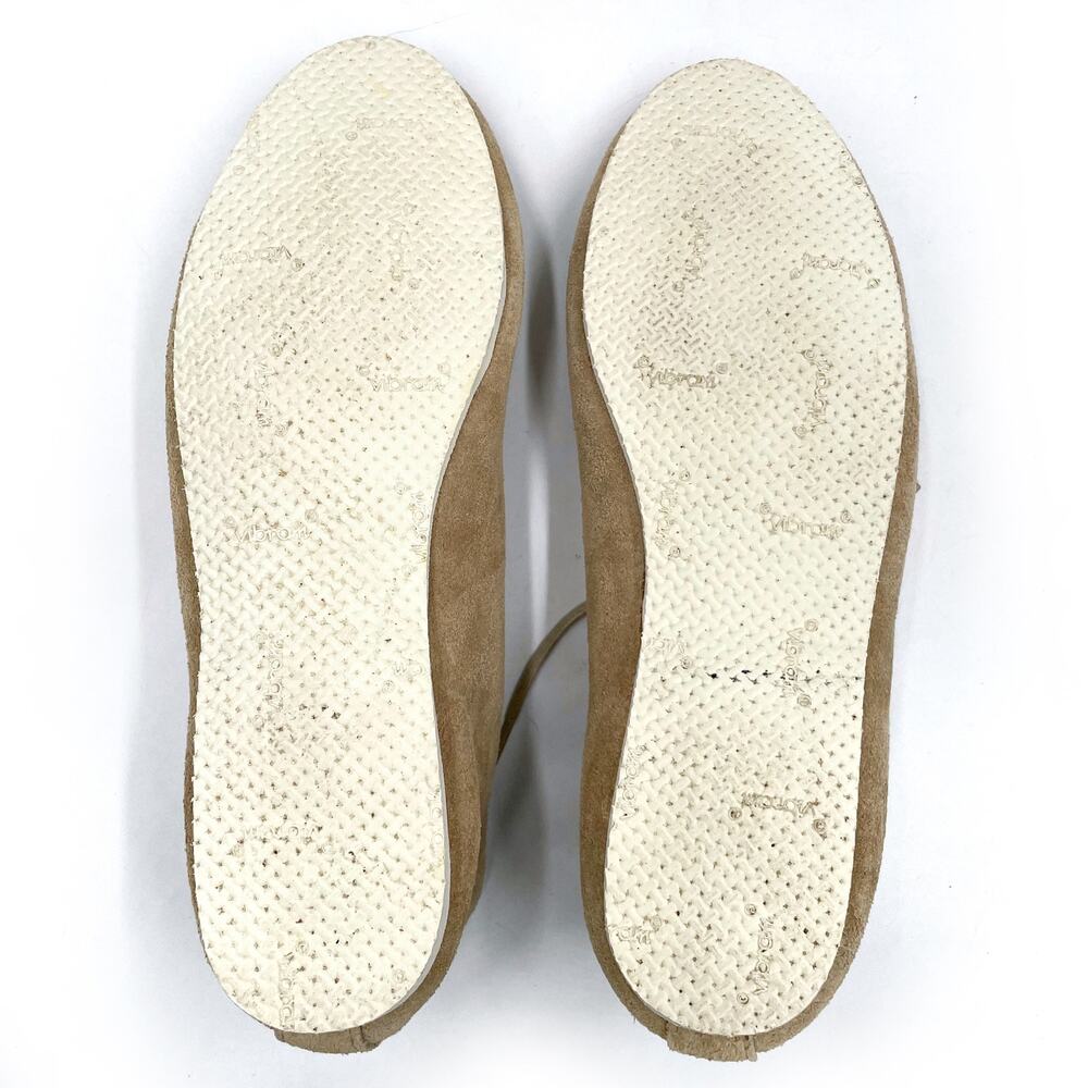 Crown Northampton Turner Apron Shoe Tan‎ Suede Lace Up Sz 6 UK / 9 US Women's - Picture 8 of 9